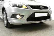 Ford Focus II 2008–2011 Nastavek sprednjega odbijača Sedan (za lakiranje) fotografija 1