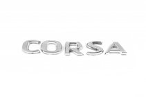 Opel Corsa C 2000–2006 Emblem napis Corsa 12,5 cm x 1,6 cm fotografija 1