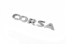 Opel Corsa C 2000–2006 Emblem napis Corsa 12,5 cm x 1,6 cm fotografija 3