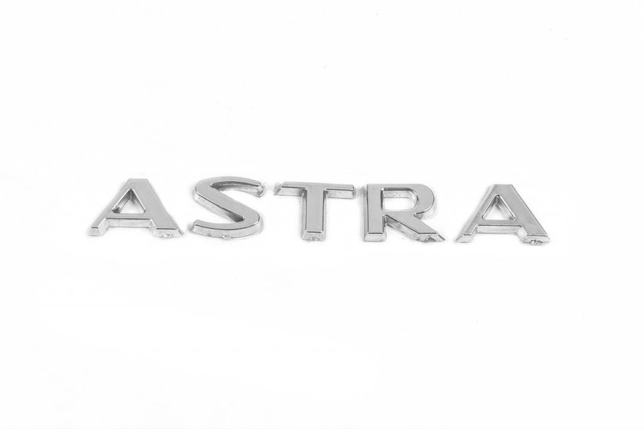 Opel Astra G Classic 1998–2012 Napis Astra (128 x 17 mm) Image