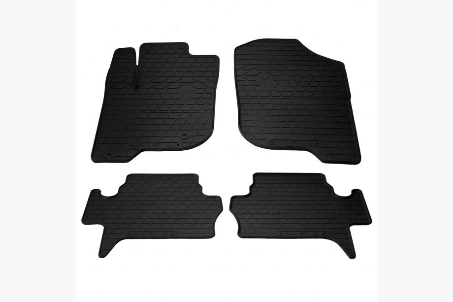 Mitsubishi Pajero Sport 2008–2015 Gumijasti tepihi za potniški prostor (4 kosi, Stingray Premium) Image