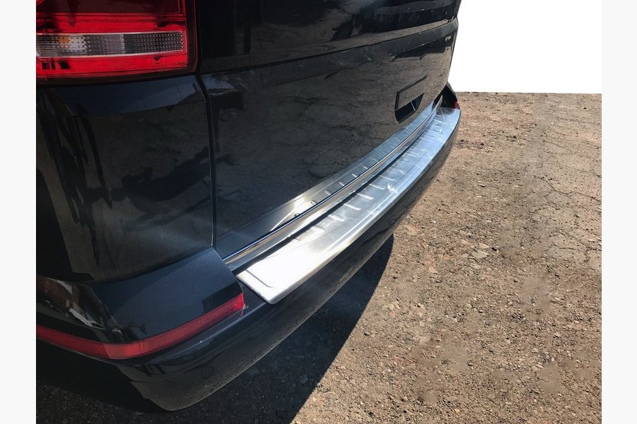 Volkswagen T6 2015–2024 Zaščitna obloga zadnjega odbijača Omsa mat (1 vrata, nerjaveče jeklo) Image