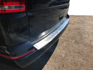 Volkswagen T6 2015–2024 Zaščitna obloga zadnjega odbijača Omsa mat (1 vrata, nerjaveče jeklo) fotografija 1
