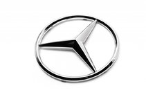 Mercedes E-class W212 2009–2016 Sprednji emblem (18,4 cm) fotografija 1