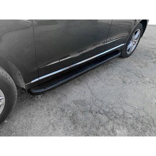 Stranski pragovi Tayga Black (2 kosa, aluminij) fotografija 1