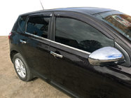 Nissan Qashqai 2010–2014 Zunanje obrobe (4 kosi, nerjavno jeklo) Standardna osnova, OmsaLine – italijansko nerjavno jeklo fotografija 1