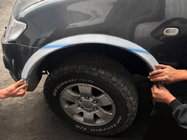 Mitsubishi L200 2006–2015 Nerjaveče obrobe blatnikov (4 kosi) fotografija 1