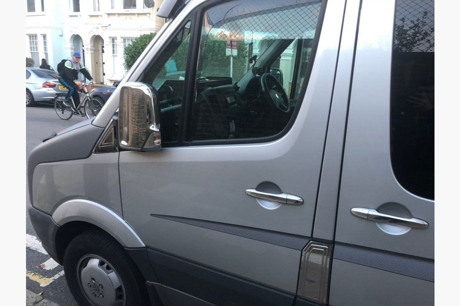 Mercedes Sprinter W906 2006–2018 Pokrovi ogledal (2 kosa) Omsa, italijansko nerjavno jeklo Fotografija 13