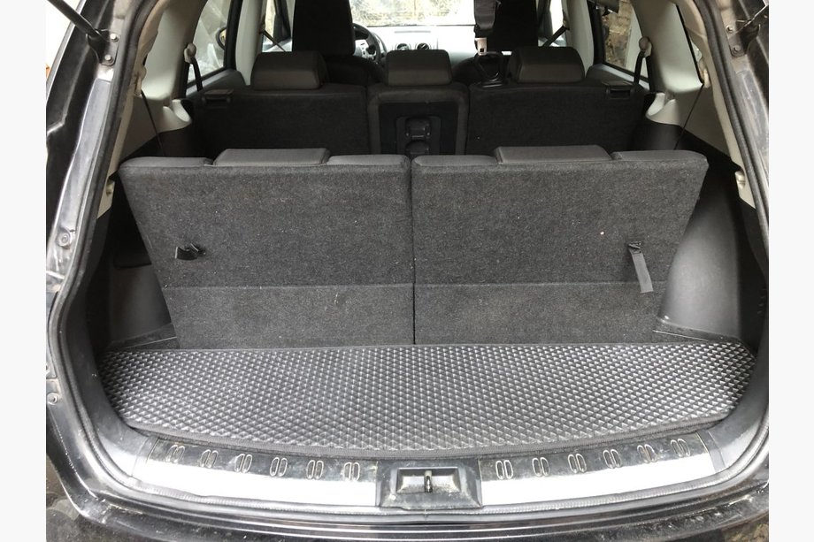 Nissan Qashqai 2007–2010 Preproga za prtljažnik za +2 (kratka, EVA, črna) Image
