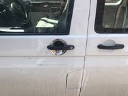Volkswagen T5 Transporter 2003–2010 Obloge pod kljukami (nerjavno jeklo) OmsaLine – italijansko nerjaveče jeklo, 3 kosi fotografija 9