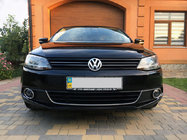 Volkswagen Jetta 2011–2018 Okrasni pokrovi meglenk (2 kosa, nerjaveče jeklo) fotografija 1