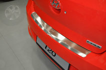 Hyundai I-20 2012–2014 Nerjaveča obloga zadnjega odbijača z zavihkom Natanika fotografija 1