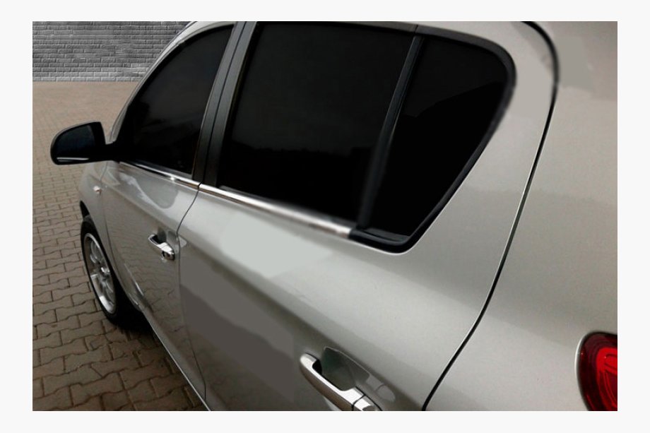 Hyundai I-20 2008–2012 Spodnje okenske letvice (6 kos., nerjaveče jeklo) Image
