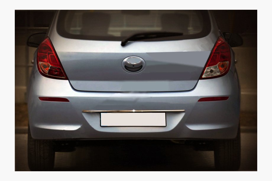 Hyundai I-20 2012–2014 Okrasna letev nad registrsko tablico (nerjaveče jeklo) Image