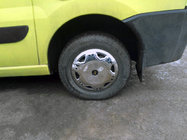 Citroen Jumpy 2007–2017 Pokrovi platišč iz nerjavečega jekla (4 kosi) fotografija 3