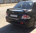 Mitsubishi Lancer 9 2004–2008 Zaščitna letev roba prtljažnika (nerjaveče jeklo) fotografija 1