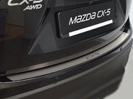 Mazda CX-5 2012–2017 Natanika zaščitna letev zadnjega odbijača (nerjavno jeklo) fotografija 1