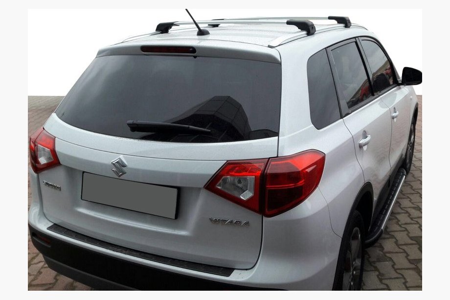 Toyota Rav 4 2019–2025 Prečne strešne letve za integrirane strešne tirnice, zaklepanje na ključ (2 kosa) Image