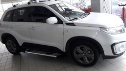 Suzuki Vitara 2015– Bočne stopnice Bosphorus OLD Grey (2 kosa, aluminij) fotografija 2