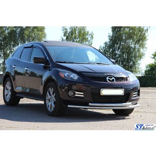 Sprednji zaščitni lok ST014 (nerjavno jeklo) Mazda CX-7 2006–2012 fotografija 4