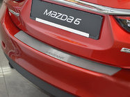 Mazda 6 2012–2024 Zaščitna letev za zadnji odbijač Nataniko (4D, nerjavno jeklo) fotografija 1
