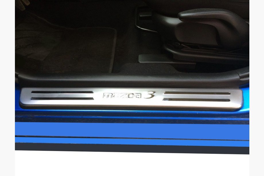 Mazda 3 2003–2009 Libao zaščitne letve pragov (4 kos, nerjaveče jeklo) Image