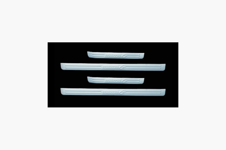 Mazda 6 2008–2012 Obloge pragov Carmos (4 kos, nerjaveče jeklo) Image