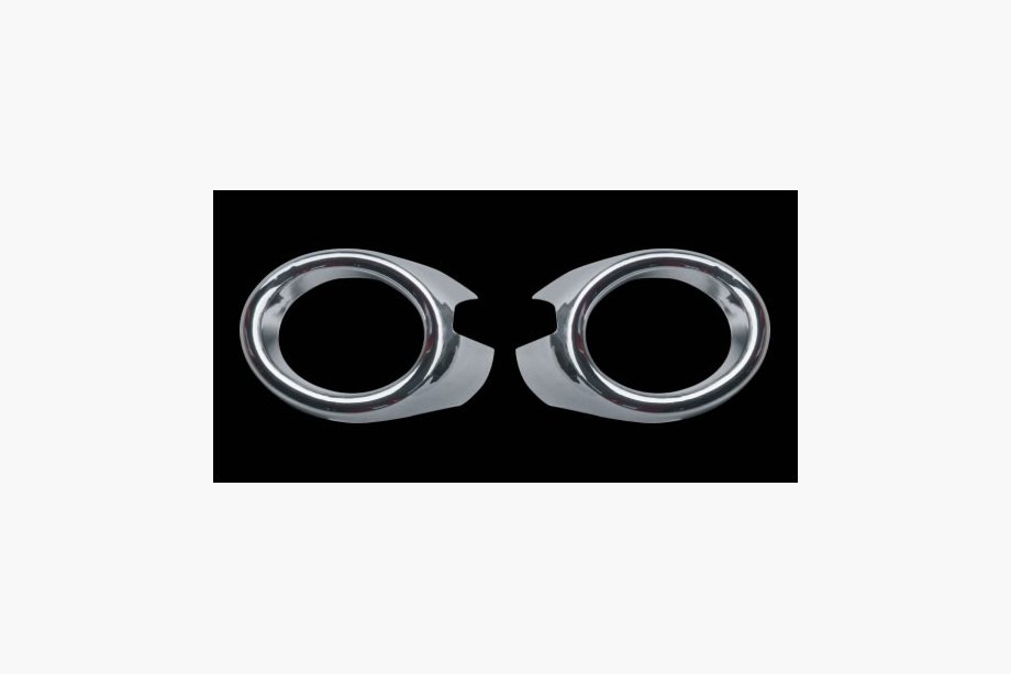 Mazda 3 2003–2009 Kromirane okrasne obrobe meglenk (2 kosa, plastika) Image