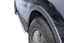 Mercedes GL class X164 2006–2012 Stranske stopnice Maydos V2 (2 kosa, nerjavno jeklo) fotografija 1