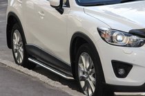 Mazda CX-3 2015– Bočne stopnice KB001 (nerjavno jeklo) 60 mm fotografija 1