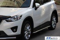 Mazda CX-3 2015– Bočne stopnice KB001 (nerjavno jeklo) 60 mm fotografija 2
