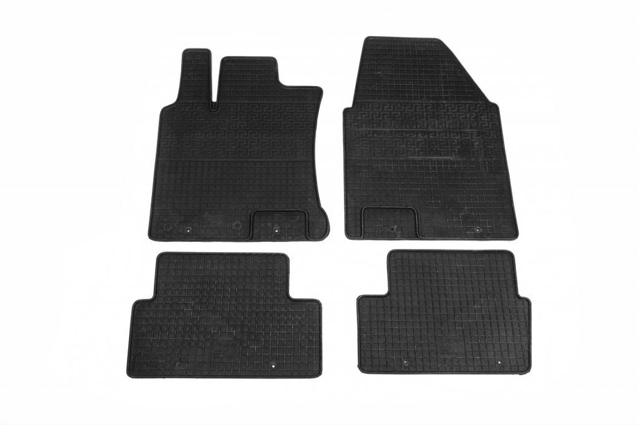 Nissan Qashqai 2010–2014 Gumijasti avtomobilski tepihi za notranjost (4 kosi, Polytep) Fotografija 1