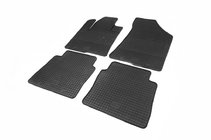 Hyundai Santa Fe 2 2006–2012 Gumijasti avtomobilski tepihi za notranjost (4 kosi, Polytep) fotografija 1