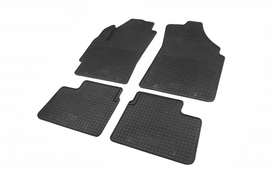 Chery QQ 2003–2022 Gumijasti avtomobilski tepihi za notranjost (4 kosi, Polytep) Image