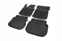 Volkswagen Caddy 2004–2010 Gumijaste preproge za kabino z visokim robom (4 kosi, Polytep) fotografija 1