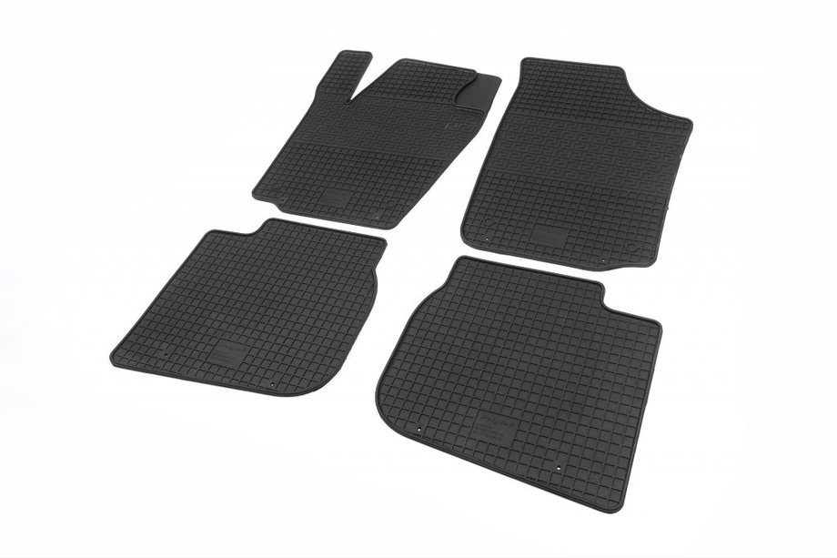 Skoda Rapid 2012–2019 Gumijasti avtomobilski tepihi za notranjost (4 kosi, Polytep) Image