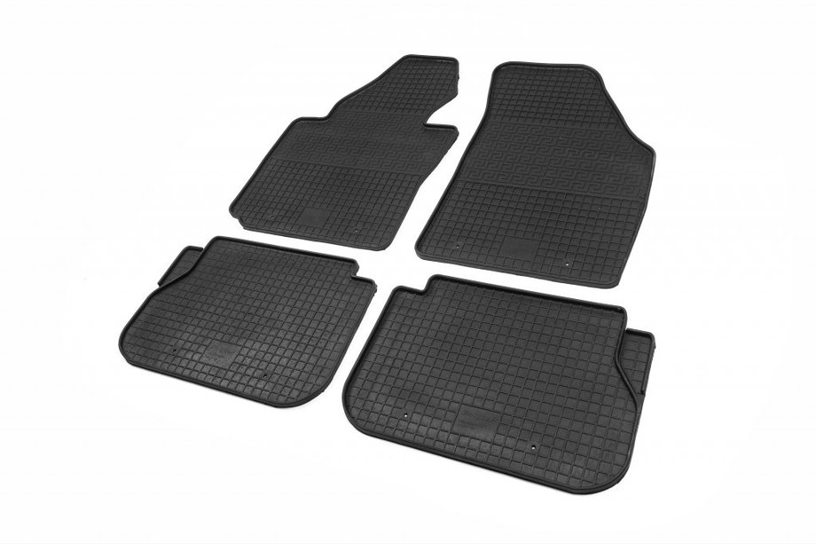 Volkswagen Caddy 2015–2020 Gumijasti avtomobilski tepihi za notranjost (4 kosi, Polytep) Image