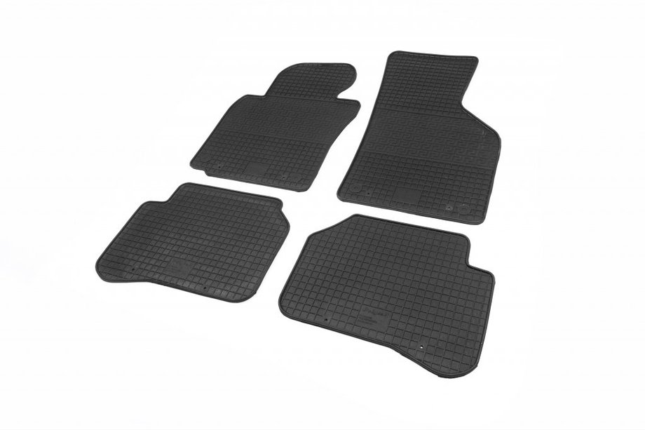 Volkswagen Passat B6 2006–2012 Gumijasti avtomobilski tepihi za notranjost (4 kosi, Polytep) Image