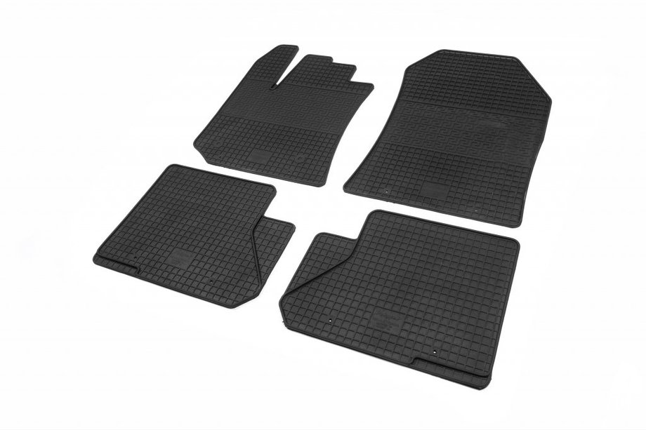 Renault Lodgy 2013–2022 Gumijasti avtomobilski tepihi za notranjost (4 kosi, Polytep) Image