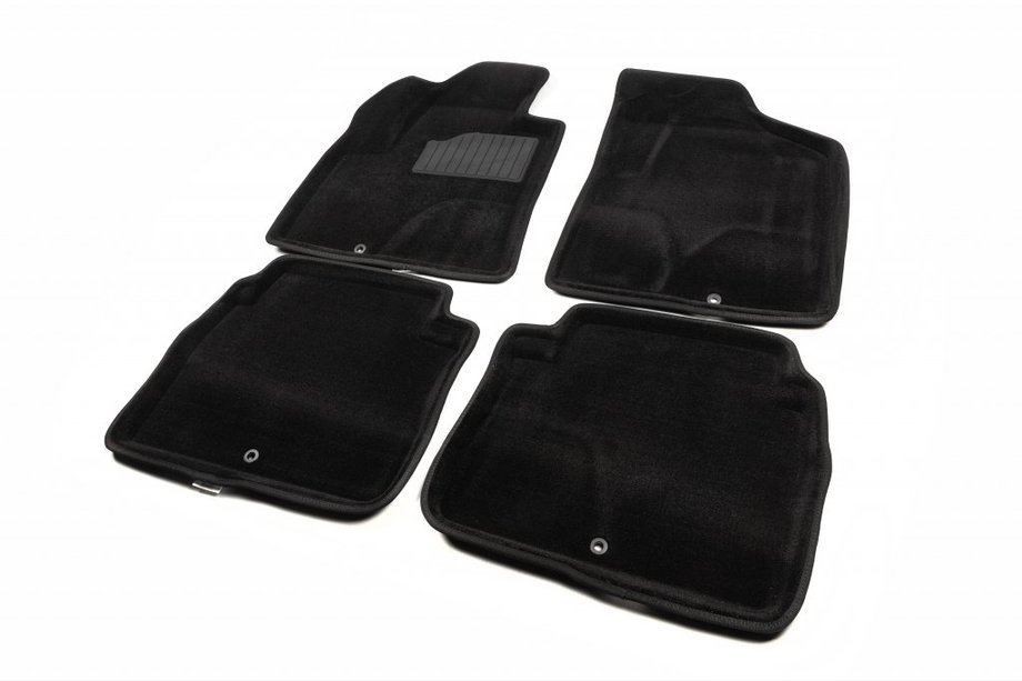 Hyundai Santa Fe 2 2006–2012 3D tekstilni preproge za kabino (Seintex) Image