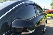Volkswagen Jetta 2011–2018 Vetrni deflektorji za okna (4 kos, Sunplex Chrome) fotografija 1