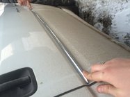 Renault Trafic 2001–2015 Vratne letvice (4 kosi, kromirana plastika) fotografija 4
