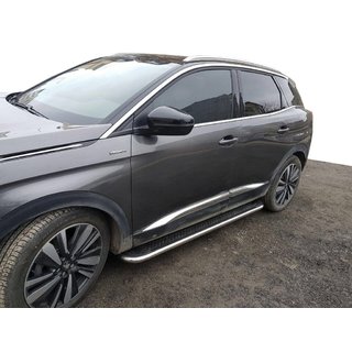 Stranske stopnice Maydos V2 (2 kosa, aluminij/nerjaveče jeklo) Peugeot 3008 2016–2023 fotografija 1