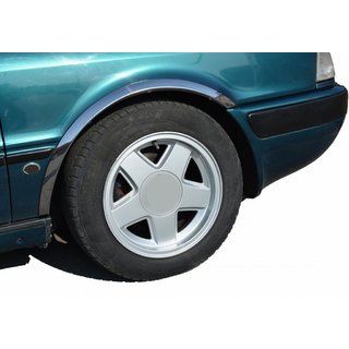 Obrobe kolotekov (1987-1991, 4 kosi, nerjavno jeklo) Audi 80/90 1987–1996 fotografija 1