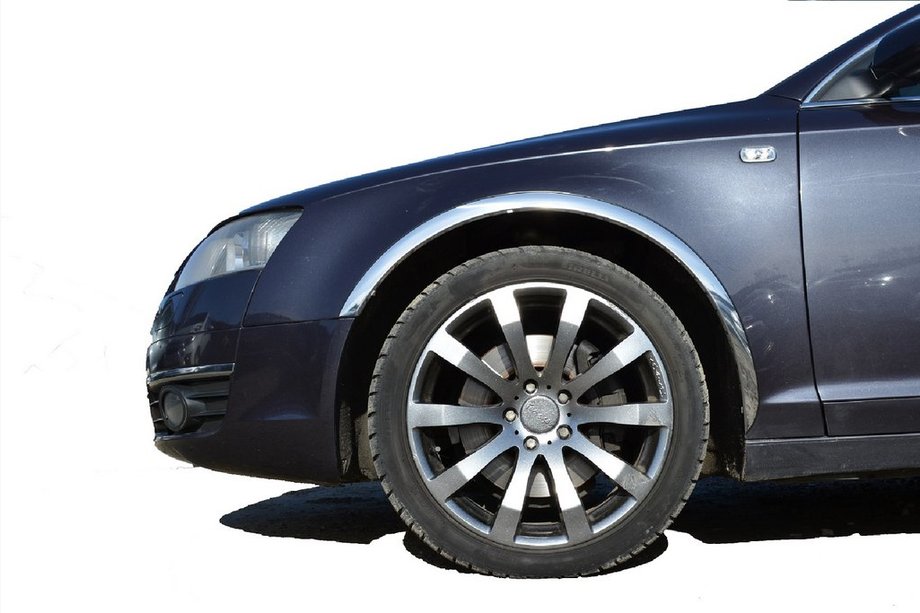 Audi A6 C6 2004–2011 Nerjaveče obrobe blatnikov (4 kosi) Image