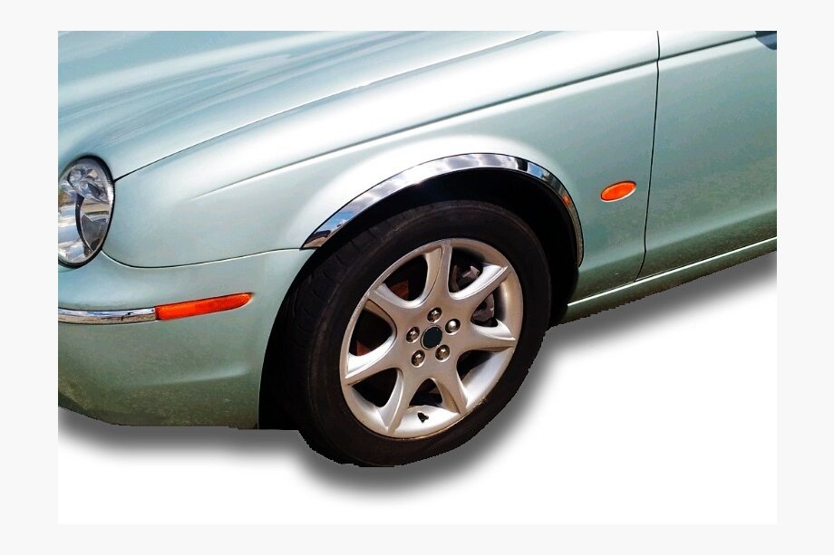 Jaguar X-Type 2001–2009 Nerjaveče obrobe blatnikov (4 kosi) Image