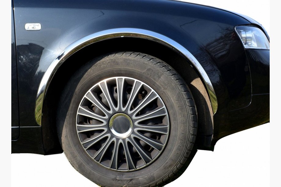 Audi A4 B6 2000–2004 Nerjaveče obrobe blatnikov (4 kosi) Image