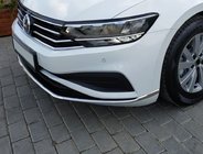 Volkswagen Passat B8 2015–2023 Kromirane letvice za sprednji odbijač (2019+, 3 kosi, nerjaveče jeklo) fotografija 1