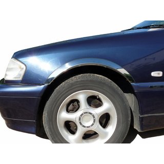 Nerjaveče obrobe blatnikov (4 kosi) Mercedes C-class W202 1993–2001 fotografija 1