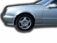 Mercedes CLK W208 1997–2002 Nerjaveče obrobe blatnikov (4 kosi) fotografija 1